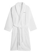 Jacquard Herringb Robe GANT White