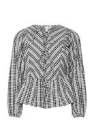 Yascelli Ls Tie Top YAS Grey