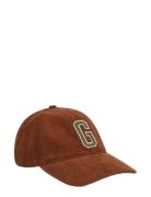 G Badge Cord Cap GANT Brown