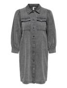 Onlfelica Dnm Dress Noos ONLY Grey