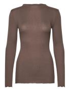 Silk T-Shirt Rosemunde Brown