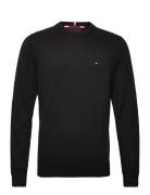 Pima Org Ctn Cashmere Crew Neck Tommy Hilfiger Black