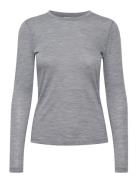 Niniagz Ls Wool Roundneck Noos Gestuz Grey