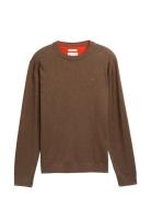 Basic Crewneck Knit Tom Tailor Brown