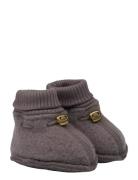 Wool Footies Mikk-line Grey