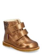 Boots - Flat - With Velcro ANGULUS Brown