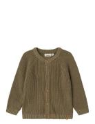 Nmnemlen Lin Ls Knit Card Lil Noos Lil'Atelier Brown
