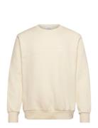 O-Neck Brand Carrier Sweatshirt Lindbergh Cream