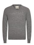 Extrafine Lambswool V-Neck GANT Grey