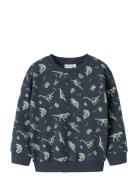 Nmmvimo Ls Nreg Aop Sweat Bru Name It Navy