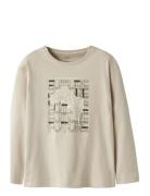 Nkmvictor Ls Rlx Top Name It Beige