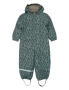 Snow Suit Aop Mikk-line Green