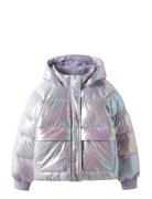 Nkfmalan Puffer Jacket Foil Name It Purple