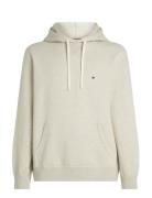 Ess Seasonal Fleece Hoody Tommy Hilfiger Cream