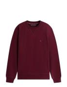 Ess Seasonal Fleece Crewneck Tommy Hilfiger Burgundy