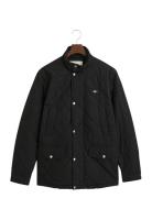 Quilted Windcheater Mid Jacket GANT Black