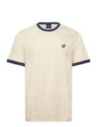 Ringer T-Shirt Lyle & Scott Cream