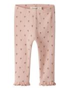 Nbfgago Kny Slim Leggings Lil Lil'Atelier Pink