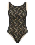 Gztania Bodystock Gestuz Black