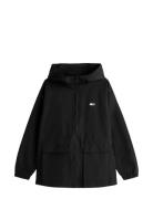 Tjw Midi Hooded Windbreaker Tommy Jeans Black