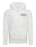 Graphic Full Zip Hoodie GANT White