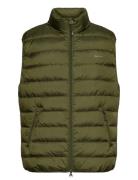 Light Down Vest GANT Khaki