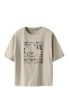 Nkmvictor Ss Nreg Top Name It Beige