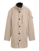 2 In 1 Wool Coat Tom Tailor Beige