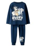 Nmnamu Bluey Ls Nightset Sky Name It Navy