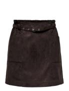 Onldiane Heidi Life Faux Suede Skirt Otw ONLY Brown
