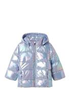 Nmfmolina Puffer Jacket Shiny Name It Purple