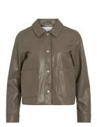 Vihellium Short Jacket - Noos Vila Brown