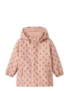 Nmflasnow10 Jkt Fo Aop1 Lil Lil'Atelier Pink