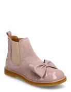 Booties - Flat - With Elastic ANGULUS Pink