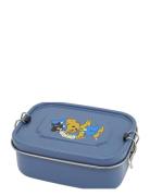 Bamse, Lunchbox In Tinplate, Petrol-Blue Rätt Start Blue
