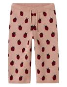 Nmflulio Wide Knit Ancle Pant Lil Lil'Atelier Pink