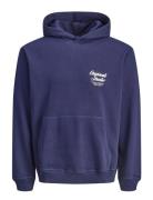 Jornorrebro Typo Back Sweat Hood Sn Jnr Jack & J S Navy