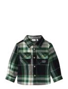 Nmmnorris Ls Overshirt Name It Green