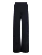 Knitted Trousers With Elastic Waistband Mango Black