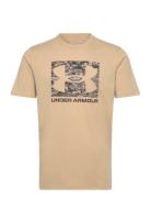 Ua Abc Camo Boxed Logo Ss Under Armour Khaki