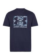 Ua Abc Camo Boxed Logo Ss Under Armour Navy