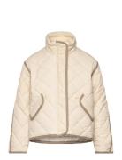 Quilted Jacket Mango Cream