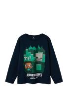 Nkmac Minecraft Ls Nreg Top Box Noos Bfu Name It Navy