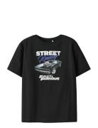 Nkmalon F&F Ss Nreg Top Box Bfu Name It Black