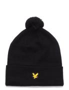 Golf Merino Blend Beanie Lyle & Scott Sport Black