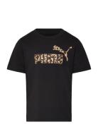 Ess Graphic Animal Graphic Tee G PUMA Black
