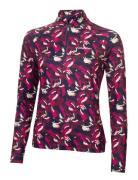 Dakota Quarter Zip Top Calvin Klein Golf Pink