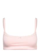 Flex Lace Scoop Bralette Organic Basics Pink