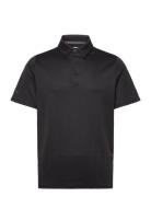 Chev Twill Jacquard Polo Callaway Black