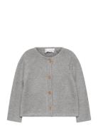 Knitted Button Cardigan Mango Grey